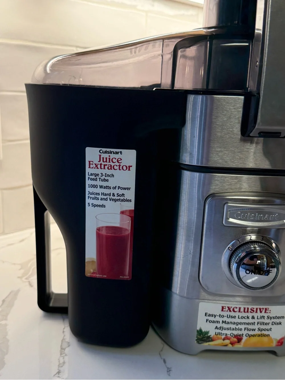 Cuisinart juice extractor